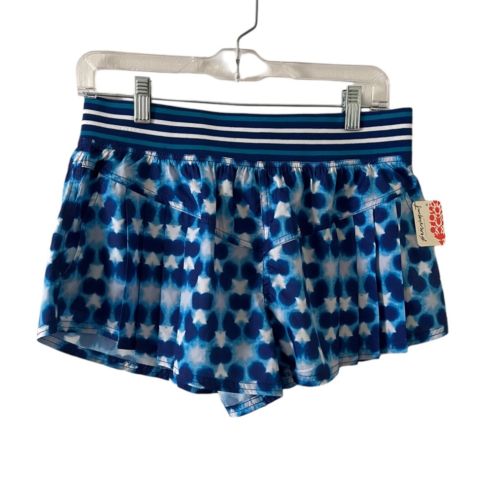 Free People Movement Blue & White Skort Size Small New With Tags